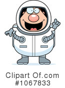 Astronaut Clipart #1067833 by Cory Thoman