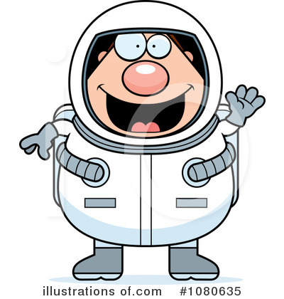 Astronaut Clipart #1080635 by Cory Thoman