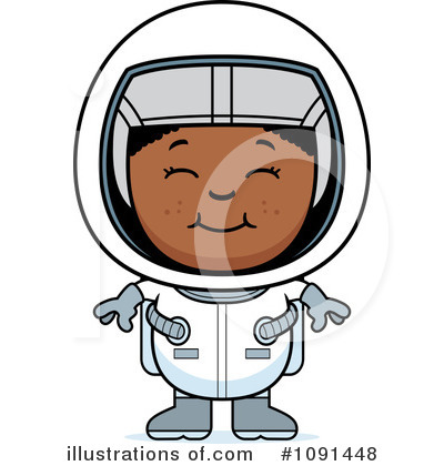 Astronaut Clipart #1091448 by Cory Thoman