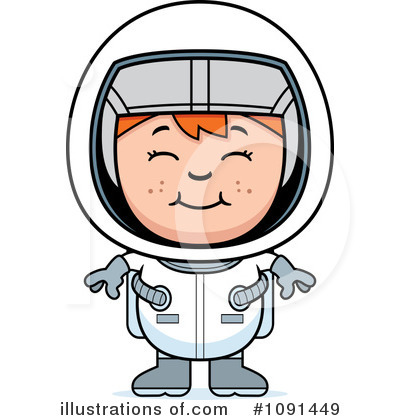 Astronauts Clipart #1091449 by Cory Thoman