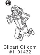 Astronaut Clipart #1101432 by BestVector