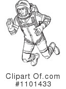 Astronaut Clipart #1101433 by BestVector