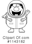 Astronaut Clipart #1143182 by Cory Thoman