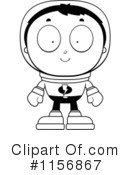 Astronaut Clipart #1156867 by Cory Thoman