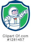 Astronaut Clipart #1281457 by patrimonio