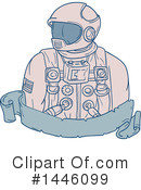 Astronaut Clipart #1446099 by patrimonio