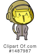 Astronaut Clipart #1487987 by lineartestpilot