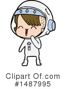 Astronaut Clipart #1487995 by lineartestpilot