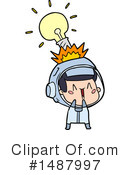 Astronaut Clipart #1487997 by lineartestpilot