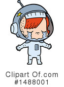Astronaut Clipart #1488001 by lineartestpilot