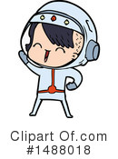 Astronaut Clipart #1488018 by lineartestpilot