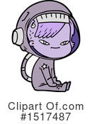 Astronaut Clipart #1517487 by lineartestpilot