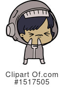 Astronaut Clipart #1517505 by lineartestpilot