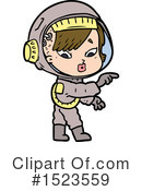 Astronaut Clipart #1523559 by lineartestpilot