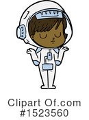 Astronaut Clipart #1523560 by lineartestpilot