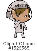 Astronaut Clipart #1523565 by lineartestpilot