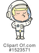 Astronaut Clipart #1523571 by lineartestpilot