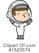 Astronaut Clipart #1523574 by lineartestpilot
