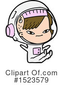 Astronaut Clipart #1523579 by lineartestpilot
