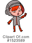 Astronaut Clipart #1523589 by lineartestpilot