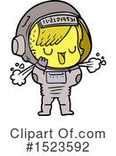 Astronaut Clipart #1523592 by lineartestpilot