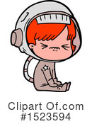 Astronaut Clipart #1523594 by lineartestpilot