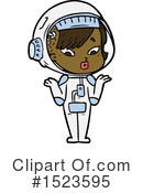Astronaut Clipart #1523595 by lineartestpilot