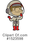 Astronaut Clipart #1523598 by lineartestpilot