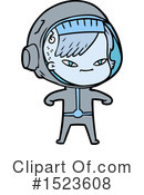 Astronaut Clipart #1523608 by lineartestpilot