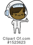 Astronaut Clipart #1523623 by lineartestpilot