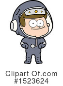 Astronaut Clipart #1523624 by lineartestpilot