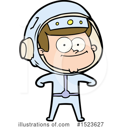 Royalty-Free (RF) Astronaut Clipart Illustration by lineartestpilot - Stock Sample #1523627
