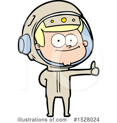 Royalty-Free (RF) Astronaut Clipart Illustration by lineartestpilot - Stock Sample #1528024