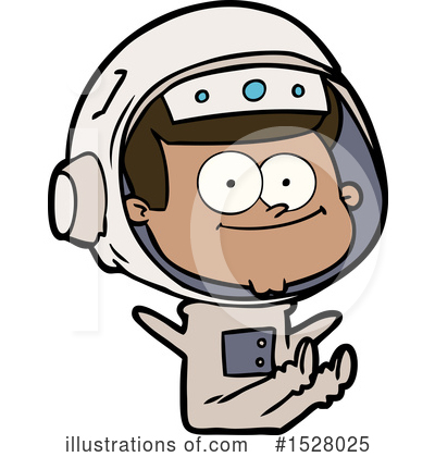 Royalty-Free (RF) Astronaut Clipart Illustration by lineartestpilot - Stock Sample #1528025