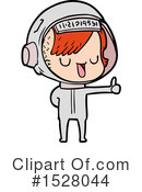 Astronaut Clipart #1528044 by lineartestpilot