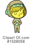 Astronaut Clipart #1528058 by lineartestpilot