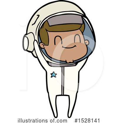 Royalty-Free (RF) Astronaut Clipart Illustration by lineartestpilot - Stock Sample #1528141