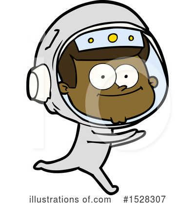 Royalty-Free (RF) Astronaut Clipart Illustration by lineartestpilot - Stock Sample #1528307