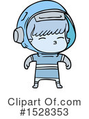 Astronaut Clipart #1528353 by lineartestpilot
