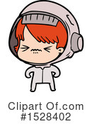 Astronaut Clipart #1528402 by lineartestpilot