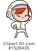 Astronaut Clipart #1528435 by lineartestpilot