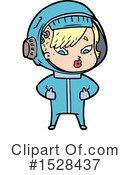 Astronaut Clipart #1528437 by lineartestpilot