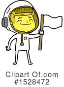 Astronaut Clipart #1528472 by lineartestpilot