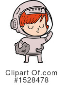 Astronaut Clipart #1528478 by lineartestpilot