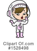 Astronaut Clipart #1528498 by lineartestpilot