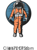 Astronaut Clipart #1721756 by Vector Tradition SM