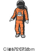 Astronaut Clipart #1721758 by Vector Tradition SM