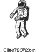 Astronaut Clipart #1721760 by Vector Tradition SM