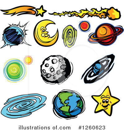 Shooting Star Clipart #1260623 by Chromaco