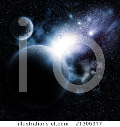 Royalty-Free (RF) Astronomy Clipart Illustration by KJ Pargeter - Stock Sample #1305917